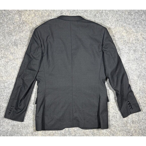 J. Crew Ludlow Blazer Men’s 38S Gray Loro Piana 100% Wool Two Button Coat READ - Picture 2 of 15